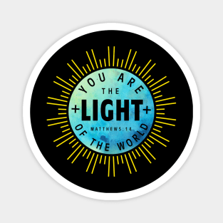 You Are The Light Christian Design Gifts Magnet